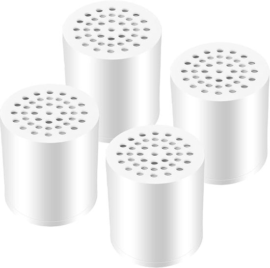 Duschfilter 20 Stufen Silber Duschkopf Wasserfilter Ersatz Duschfilter Universeller Duschfilter Wasserhahnfilter Entfernt Chlor, Schwermetalle Un