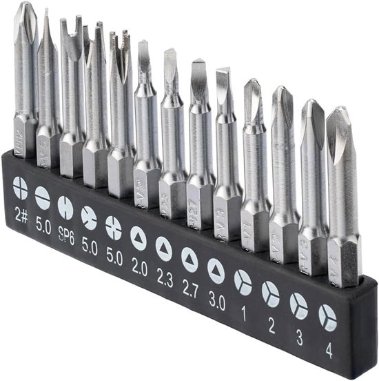 13 Teiliges Set Mit 1/4" Sechskant Dreieck Kreuzschlitz Y Schlüsseln Magnetische Kreuzschlitz Schraubendreher Bohrer Schlüsselschraubendreher Bit