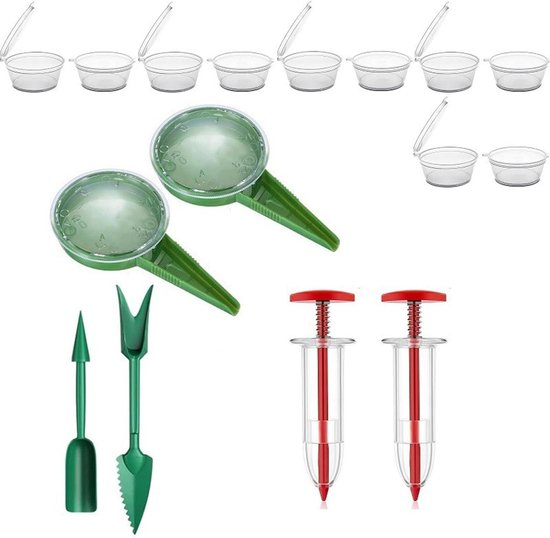 Mini Samenspender Saatgutspender Für Die Gartenarbeit Praktisches Design 10 Cm Rot