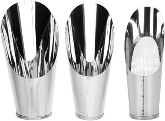 Spaten Set Gartengeräte Bonsai Pflege Mit Feinem Sieb 3 Teilig Silber