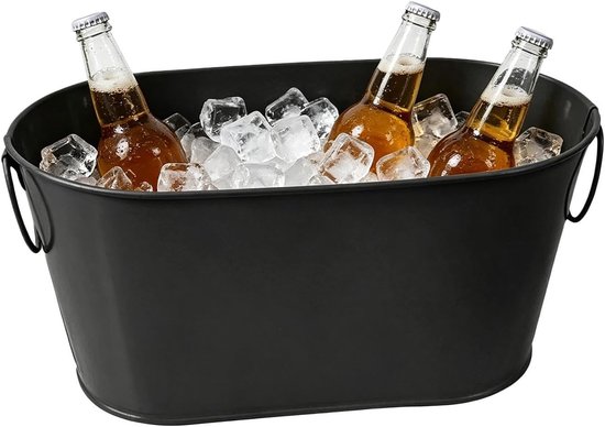 Eisbehälter Für Partys, Mit Zwei Griffen Und Kühlbehälter, Eisbehälter Für Die Cocktailbar, Zum Kühlen Von Wein, Getränken, Champagner, Am Pool,