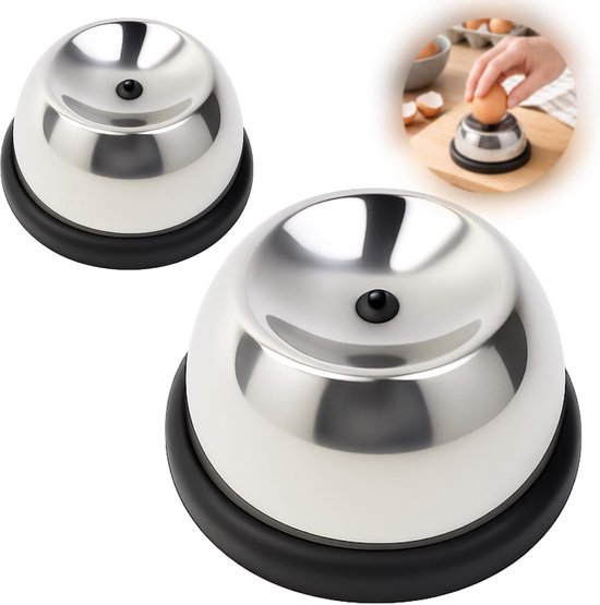 Eierstecher Aus Edelstahl (2er Set) Eierstecher Für Rohe Eier Erleichtert Das Schälen Robustes Design Praktischer Küchenhelfer