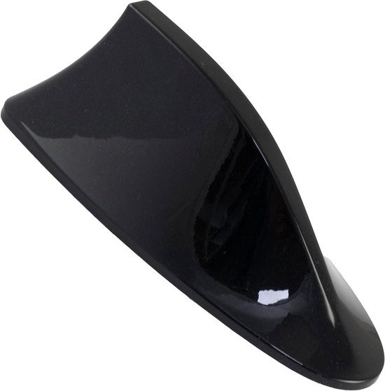 Dekorative Antenne Haifisch Spoiler Fahrzeugaußenbereich Selbstklebend 170 X 72 X 57 Mm Schwarz