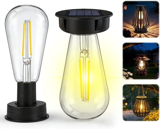 Ersatz Solarlampenabdeckung 2er Set Ersatz Lampenköpfe Wasserdicht Mit Led Beleuchtung Für Gartenlaternen Und Gartendekoration Durchmesser 7 Cm S