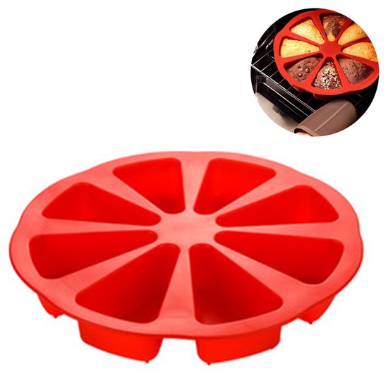 Silikon Kuchenform Backformen Backzubehör 8 Separate Fächer Für Schokoriegel, Seife, Schokolade, Müsliriegel, Gebäck, Fudge, Nougat, Müsliriegel,