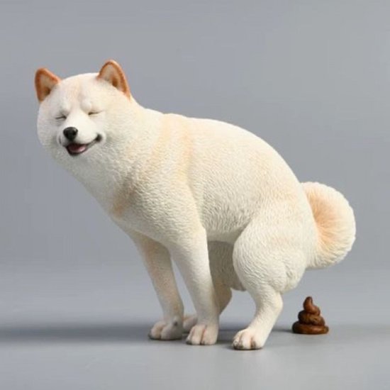 Lustige Autodekorationen, Shiba Inu Figuren, Dekorationen Für Die Mittelkonsole, Innenraumaccessoires