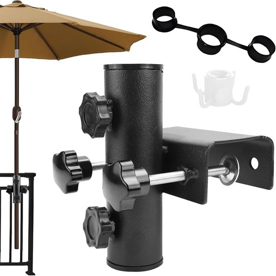 Sonnenschirmhalterung Balkon Sonnenschirmklemme Sonnenschirmklemme Balkonklemme Verstellbare Sonnenschirmbasis Markisenhalterung Balkon Sonnensch