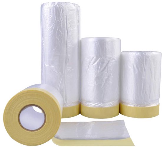 Klebeband Und Abdeckfolie, Verschiedene Arten Von Abdeckpapier Zum Abdecken Von Autolack 3 Stück (3 Größen)