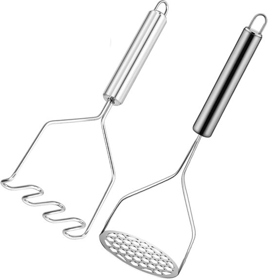 Kartoffelstampfer Kartoffelstampfer Aus Edelstahl Küchenhelfer Für Die Zubereitung Von Speisen Für Kartoffeln, Gemüse, Obst Und Melonen Für Haush