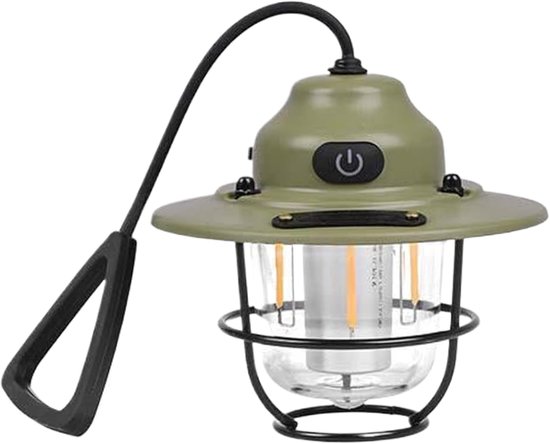 Led Campinglaterne, 4 Lichteinstellungen, Wiederaufladbare Hängelampe, Wasserdicht Und Robust, Notlicht, Für Gartenarbeit, Angeln Und Wandern.