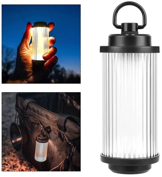 Leichte Campinglampe Mit 5 Dimmstufen Und Usb Ladeanschluss (typ C)