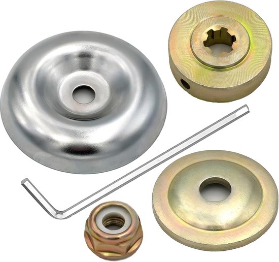Zubehör Und Ersatzteile Für Freischneider Metallmutternsatz Für Rasenmäher Und Rasentrimmer Inklusive Klingenadapter Set (5 Teilig)