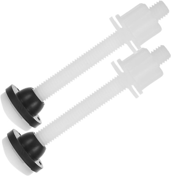2 Stück Toilettenschrauben, Toilettendichtungs Ersatzteile, Toilettensitzschrauben, Toilettendeckelschrauben, Toilettensitzschrauben, Schrauben F