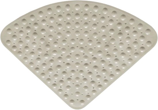 Fächerförmige, Rutschfeste Matte Badematte Duschmatte Mit Luffa Mit Wasserablauf Rutschfest 54 X 54 Cm Dreieckig Für Eckduschen Rutschfeste, Mass