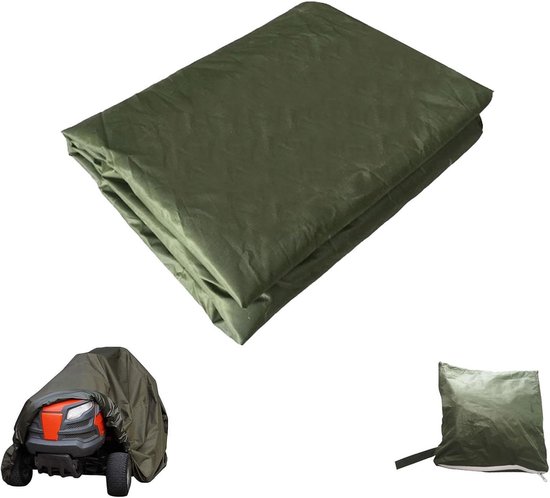 Robuste Atv Abdeckung Rasenmäherabdeckung Aus 210d Polyester Oxford Mit Kordelzug 170 Cm × 61 Cm × 117 Cm Gartengeräte Rasenschutzabdeckung Jahre