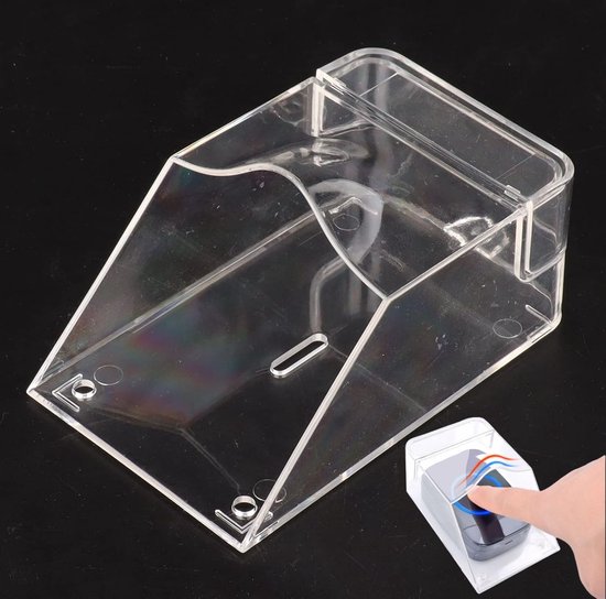 1 Stück Wasserdichte Türklingelabdeckung Transparente, Wasserdichte Türklingelbox, Regen Und Spritzwassergeschützt (türklingel Nicht Enthalten) Z
