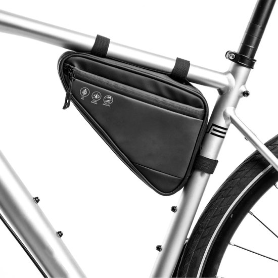 Fahrradtasche Fahrradtaschen Lenkertasche Rahmentasche 2 L Wasserdichte, Dreieckige Fahrradtasche Extra Dünne Oberrohrtasche Für Mountainbikes Un