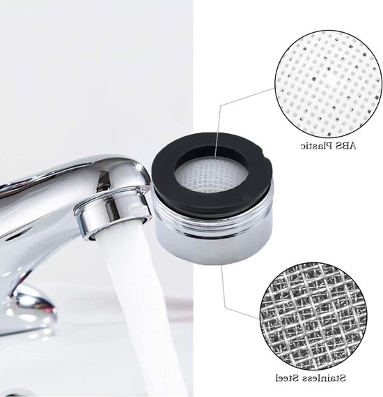 3er Pack Wasserhahn Luftsprudler M24 Wassersparender Wasserhahnfilter, Ersatzteile Für 24 Mm Wasserhähne