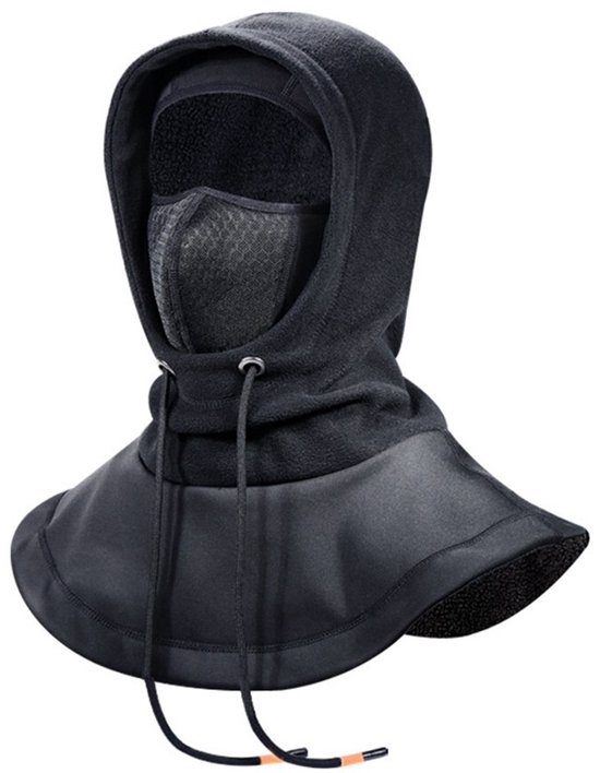 Herren Fleece Sturmhaube, Warm, Winddicht, Nackenwärmer, Kapuze Unter Dem Helm Für Radfahren, Motorradfahren, Skifahren, Rollerfahren