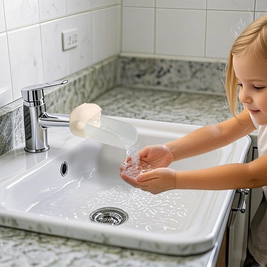 Verlängerung Für Badezimmerarmaturen Verlängerung Für Kleinkinderarmaturen Für Badezimmer, Küche Und Badewanne (aprikose)