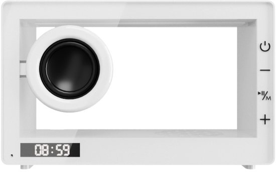 Bluetooth Lautsprecher Transparenter, Schwebender Lautsprecher Kleiner Lautsprecher Für Drinnen Und Draußen Mit Extrem Sattem Bass Dekoratives Ac
