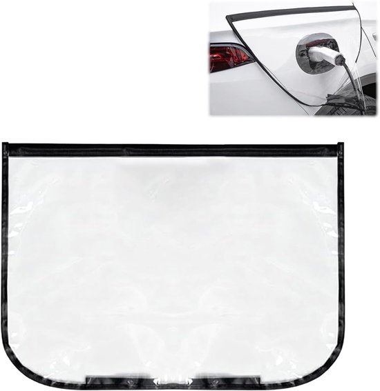 Magnetische Regenhülle Für Ladegeräte, Wasserdicht, Universell Magnetisches Ladegerät Für Elektrofahrzeuge, Robustes Pvc Material, Magnetische Be