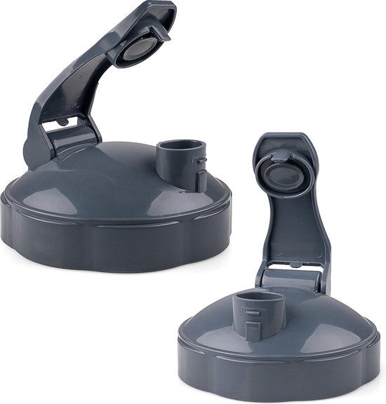 Klappdeckel Für Unterwegs 2 Stück Wiederverschließbare Becherdeckel Ersatzteile Passend Für 600 W Und 900 W Nutribullet Mixer (32/24/18 Oz) Beche