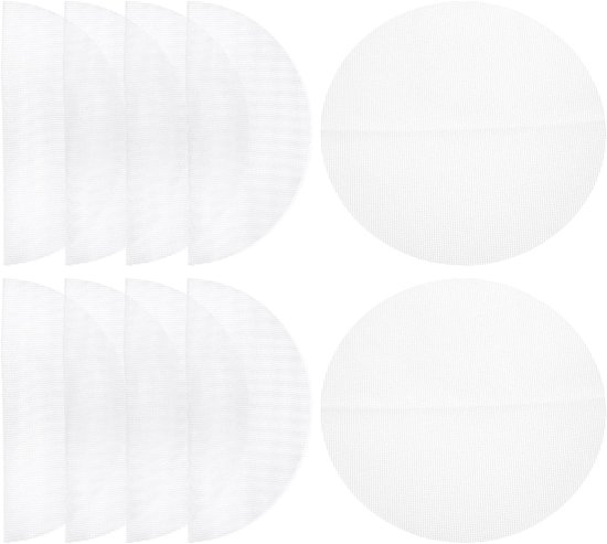 10 Stück Ø 30 Cm Silikon Backmatte Für Dampfgarer Antihaftbeschichtung Wiederverwendbar Runde Silikon Dampfmatte Runde Dim Sum Dampfmatte Für Tei