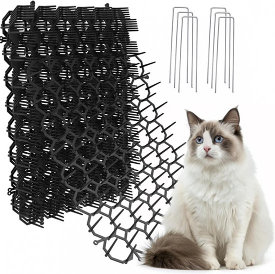 Krallenmatte Für Katzen Dornengitter 12 Tierbarrieren Mit Krallen 20 X 15 Cm Katzenabwehrmatte Tierabwehr Mit Krallen Krallenmatte Für Den Innenb