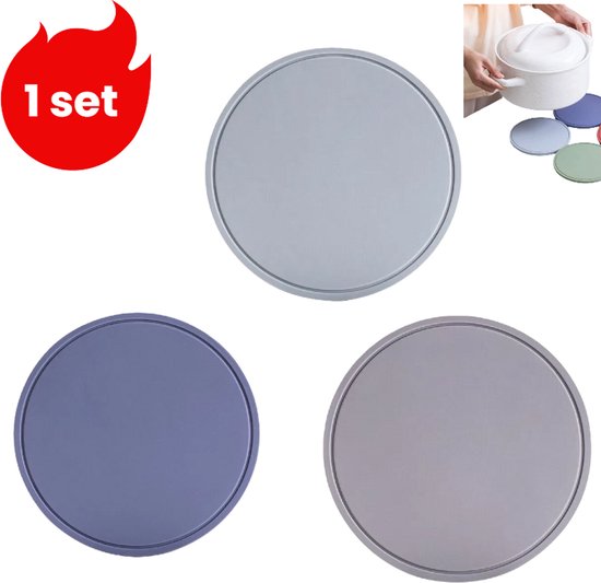 Set 16 Cm Silikon Wärmedämmmatte Hitzeschutzmatte Für Den Haushalt Küchenmatte Hitzebeständiger Topfuntersetzer Untersetzer Waldgrün1 Lotusrosa