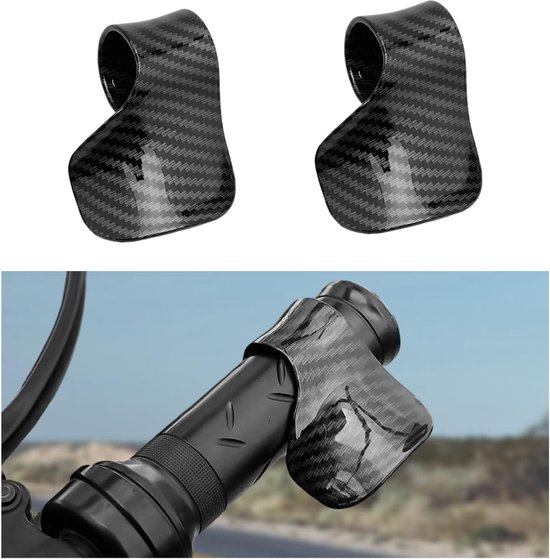 2 Teiliges Motorrad Tempomat Set Gasgriff Montierte Lenker Tempomat Handgelenkauflage Handauflage, Lenkergriff, Gasgriffunterstützung Motorradzub