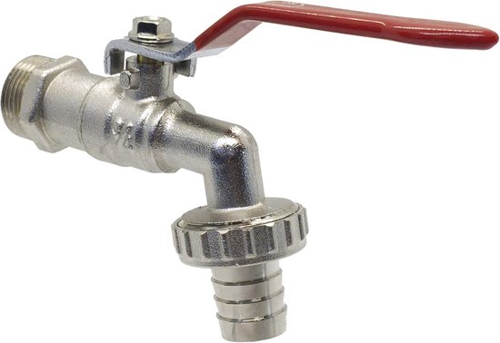 Außenwasserhahn, Kugelventil Mit 3/4 Zoll Verschraubung Wasserdichte Verbindung Für Innen Und Außen Kugelventil Wasserhahn Außenwasserhahn