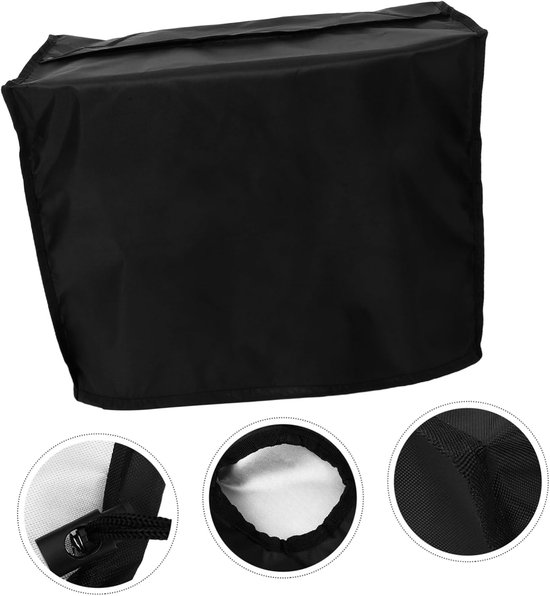 1 Schwarze, Kleine Generatorabdeckung 52 × 29 × 41 Cm Wiederverwendbar Wetterfest Und Staubdicht Für Außengeräte, Kleine Generatoren, Ganzjährig
