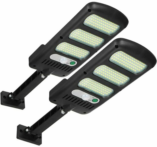 Für Den Außenbereich, 2er Pack 213 Led Sicherheitsleuchten Mit Bewegungsmelder, Wasserdicht, 180° Verstellbar, Solarleuchten Für Außenwände, Gärt