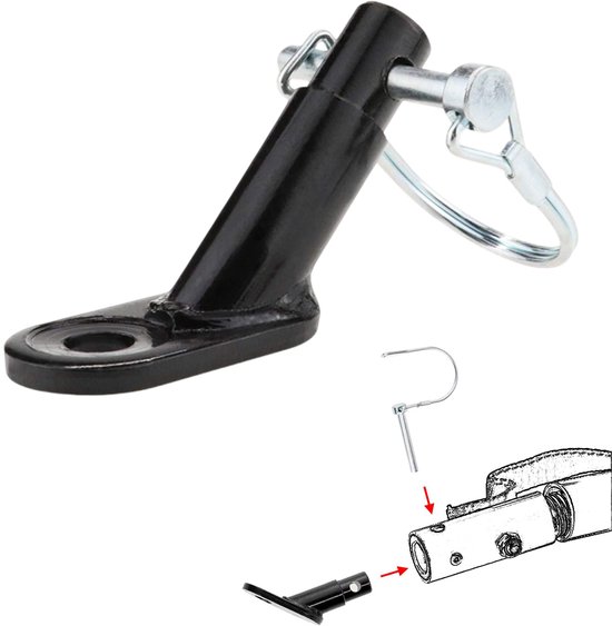 Fahrradanhängerkupplung Fahrradadapter Anhängerzubehör Anhängerkupplung Adapterzubehör Für Fahrräder, Mountainbikes, Hundeanhänger, Kinderanhänge