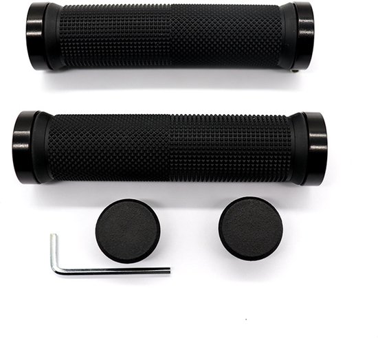 Fahrradlenkergriffe Mountainbike Lenkergriffe Elastisches, Strukturiertes Design Doppelseitiger Verriegelungsmechanismus Aus Aluminiumlegierung R