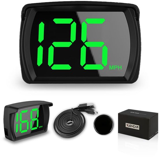 Für Das Neue Hud Gps Tachometer Digitaltacho Mph Auto Lkw Head Up Display 2023 Mit Usb Kabel Plug & Play (nur G20 Grün)