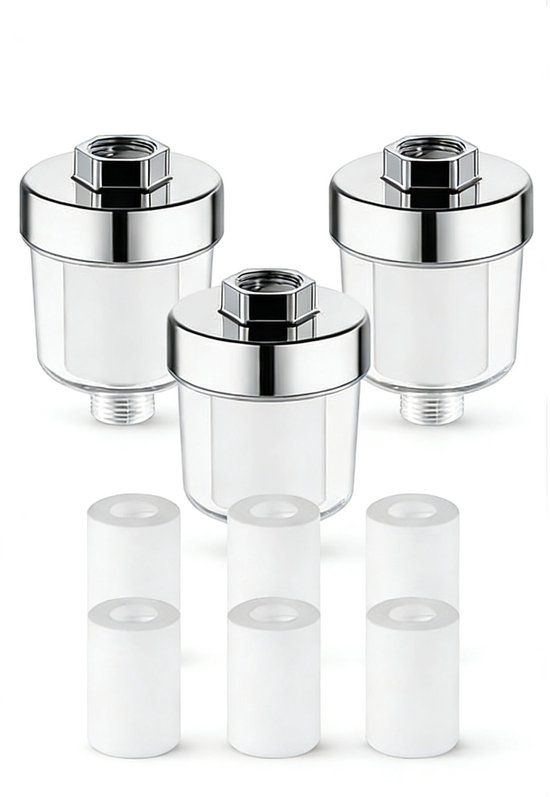 Hochpräziser Universal Duschwasserfilter Mit 5 Mikron Polypropylen Baumwollfilterelement, Langlebiger Duschkopffilter Für Bad Und Dusche, Trägt Z