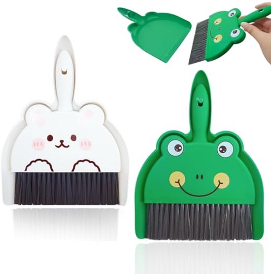 Mini Besen Und Kehrschaufel Set (2 Teilig): Jedes Set Enthält Einen Besen Und Eine Kehrschaufel Und Eignet Sich Für Kleine Schreibtischschränke.