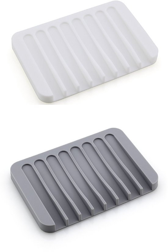 Seifenschale 2 Teilig Seifenmatte Silikon Handseife Seifenhalter Mit Abfluss Badezimmeraccessoires Seifenablage Seifenbox Kleine Seifenschale Für