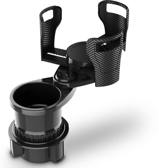 Verlängerung Für Getränkehalter Im Auto, Multifunktionaler 2 In 1 Adapter Zur Verlängerung Von Getränkehaltern Im Auto Mit Verstellbarer Basis, K