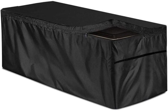 Schutzhülle Für Gartenmöbel Aufbewahrungsbox Wasserdicht Uv Schutz Schwarz