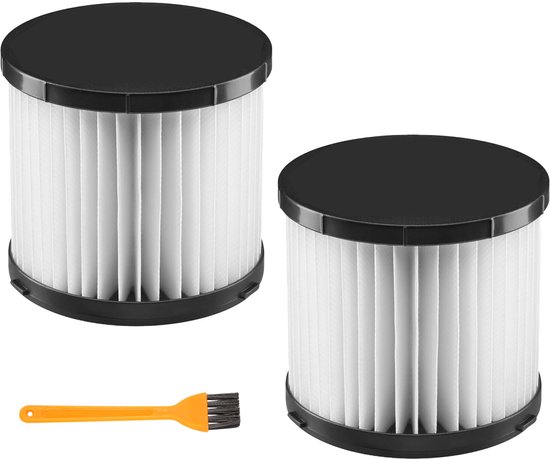Set Aus 2 Hepa Filtern Und 1 Reinigungsbürste, Passend Für Ryobi 18v One+ Staubsauger Pcl733