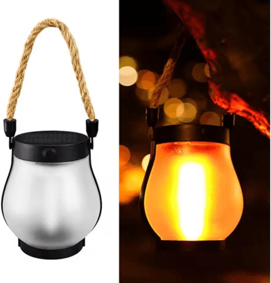 Stück Solar Flammenlaterne Dekorative Gartenlaterne Campinglampe Usb Ladefunktion Wasserdichte Gartenlaterne Mit Flackernder Flamme
