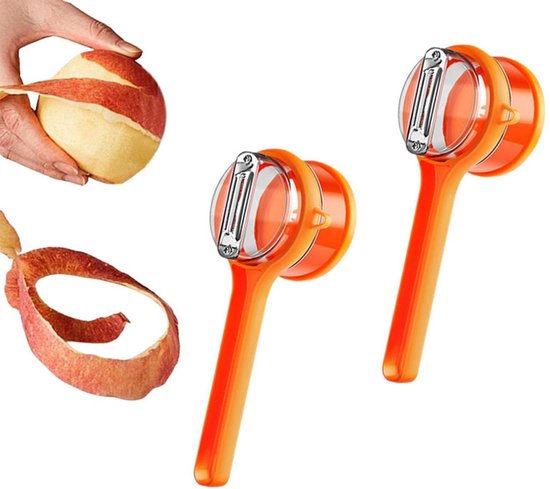 Zweiteiliges Gemüse Und Obstschäler Set Kartoffelschäler Und Obstschäler Aus Edelstahl Für Die Küche Zum Schälen Von Äpfeln, Karotten, Orangen Un