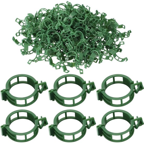 Pflanzenclips (250er Set) Tomatenclips Stützclips Kleine Clips Für Kletterpflanzen Zum Befestigen Von Tomaten, Gemüse Und Gurken Zum Stützen Und