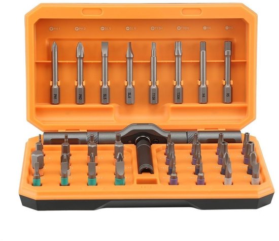 42 In 1 Schraubendreher Set Mit Drehscheibe, Magnetisches Schraubendreher Set, Diy Multibohrer Set Mit Magnetantrieb, Mit Abnehmbarem Drehscheibe