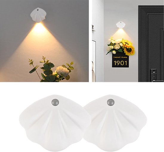 2 Stück Bewegungsmelder Nachtlicht Mit Akku Für Den Innenbereich 3 Lichtmodi Lange Akkulaufzeit Magnetische Wandleuchte Für Treppenhaus, Schlafzi