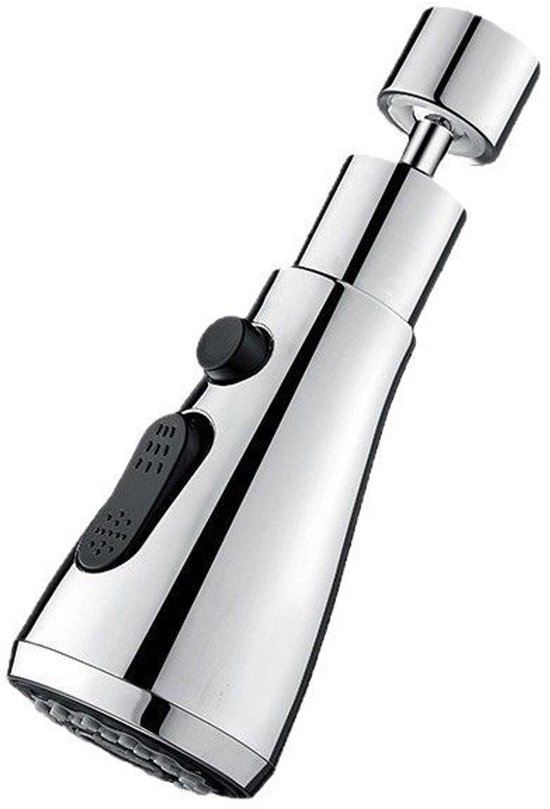 360° Drehbarer Luftsprudler, Küchenauslauf Mit Drei Funktionen, Standard Innengewinde 55/64", Einfache Montage