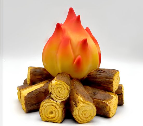 3d Led Lagerfeuerlampe Kleine Elektrische Holzfeuerlampe Partydekoration Für Bar, Haus Und Garten